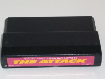 The Attack (Color Label) - TI-99/4A Game